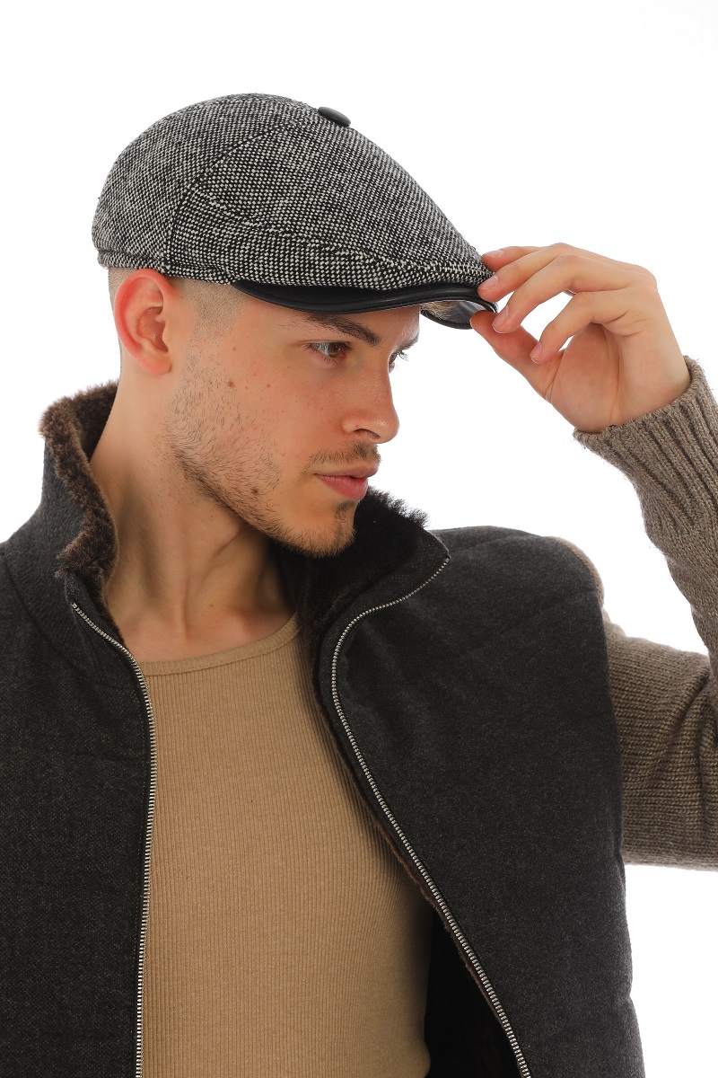 5LINKA férfi gyapjú (szövet) sapka